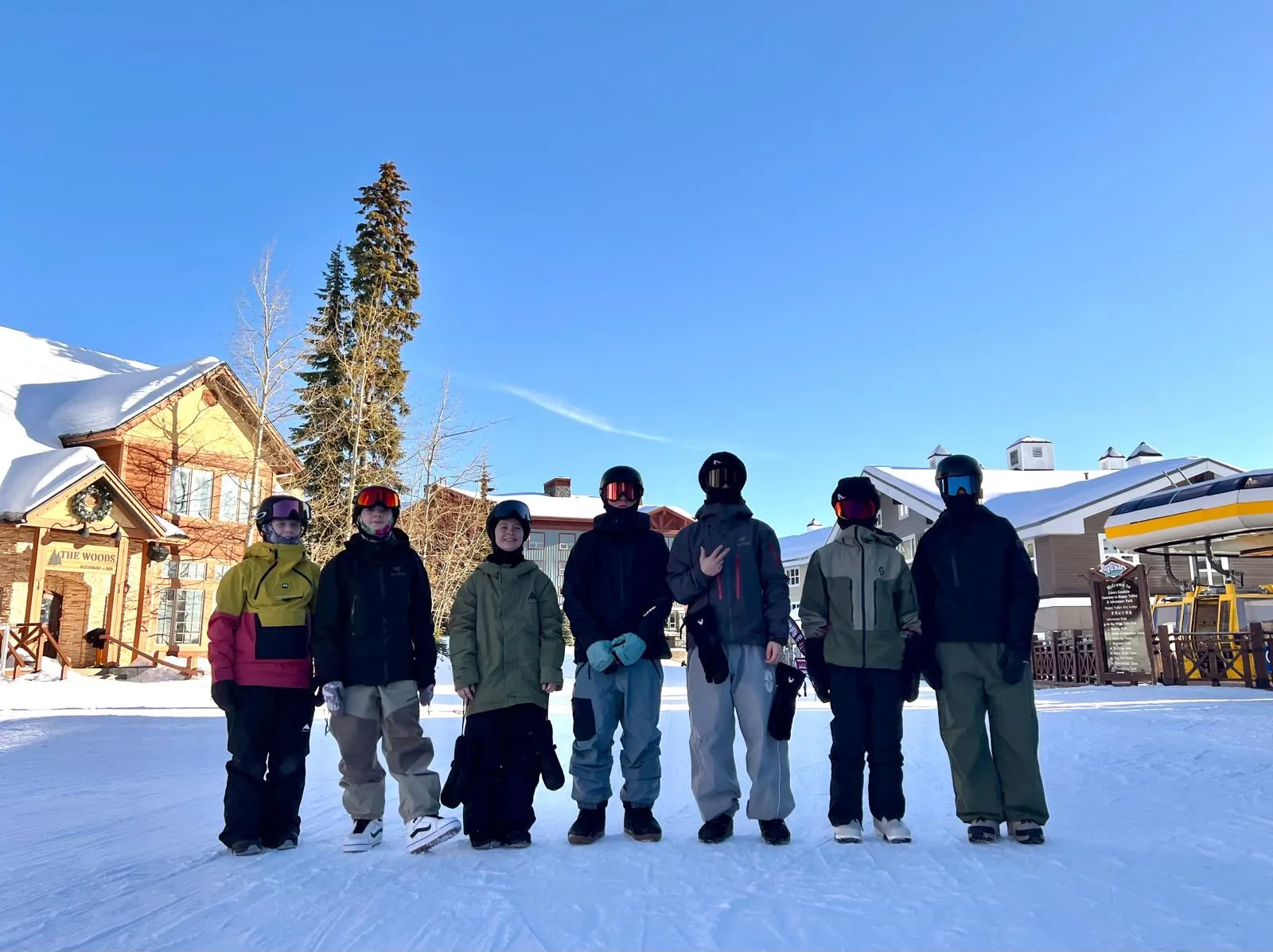 The Coast Club team on Mount Washington